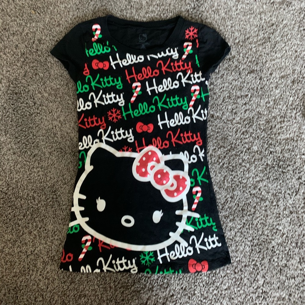 Hello kitty Christmas shirt